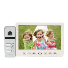 New Arrived  waterproof 7" TFT LCD home security system with Two-way Intercom